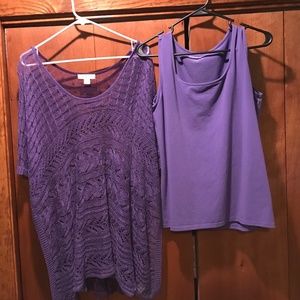 Lightweight sweater set